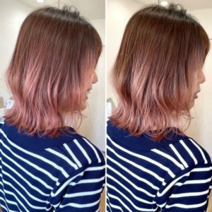 外ハネくびれミディアム